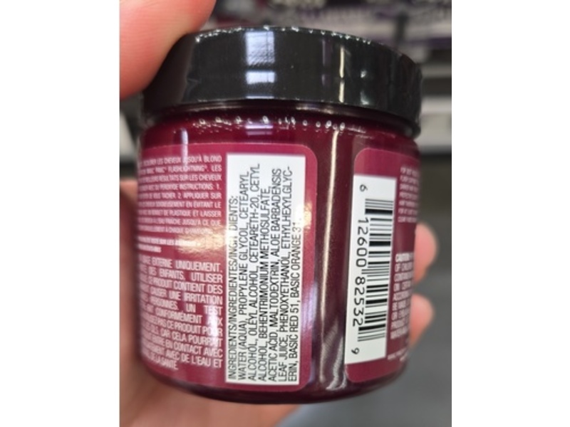 Manic Panic Semi Permanent Hair Color Cream, Vampire Red, 4 fl oz /118 mL