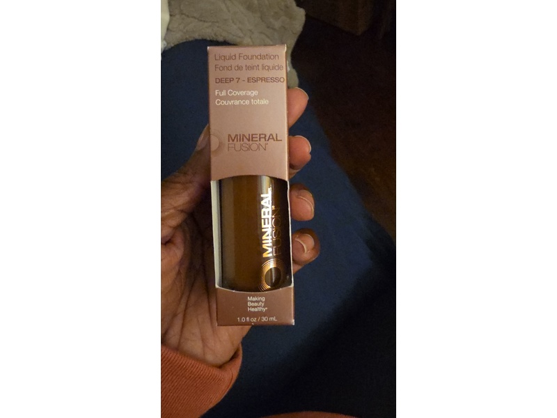 Mineral Fusion Liquid Foundation, Deep 7, 1 fl oz/30 mL