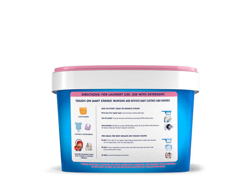 OxiClean Baby Stain Remover (Powder), 3 lb