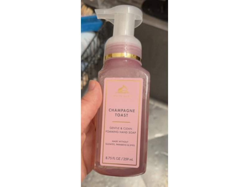 White Barn Gentle & Clean Foaming Hand Soap, Champagne Toast, 8.75 fl oz/259mL