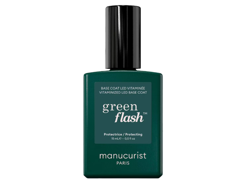 Manucurist Green Flash Vitaminized LED Base Coat, 0.5 fl oz/15 mL