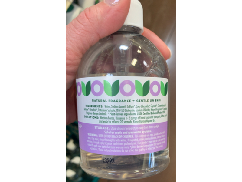 Sprouts Hand Soap, Lavender Scent