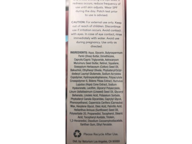 Naturium Retinol Complex Cream, 1.7 oz/50 mL