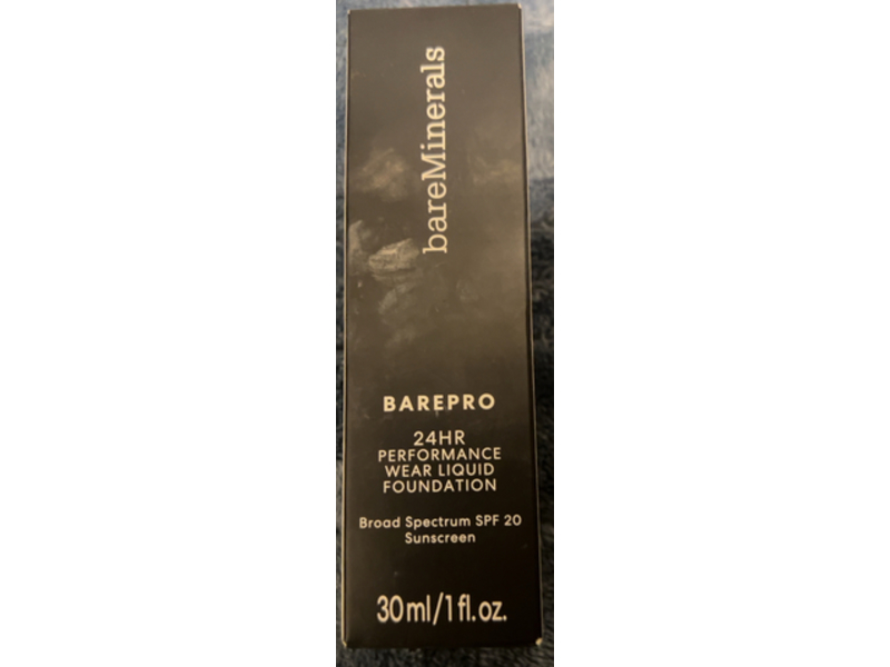 bareMinerals Barepro Performance Wear Liquid Foundation, SPF 20, Linen 10.5, 1 fl oz/30 mL