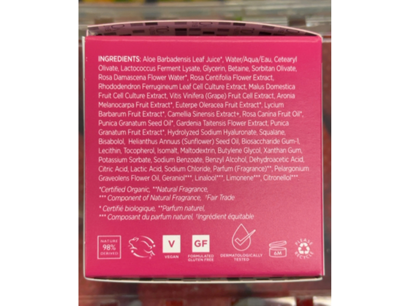 Andalou Naturals Biome Balancing Day Cream, 1000 Rose, 1.7 oz/50 g