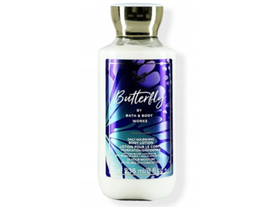 Bath & Body Works Butterfly Daily Nourishing Body Lotion, Shea Butter + Coconut Oil, 8 oz/236 mL