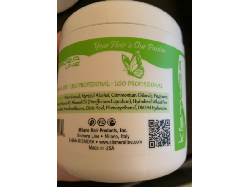 Kismera Line Revitalizing Wax, Hydrolyzes Proteins, 16.9 fl oz/500 mL