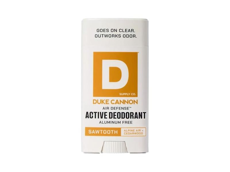 Duke Cannon Air Defense Active Deodorant, Alpine Air+Cedarwood, 3 oz