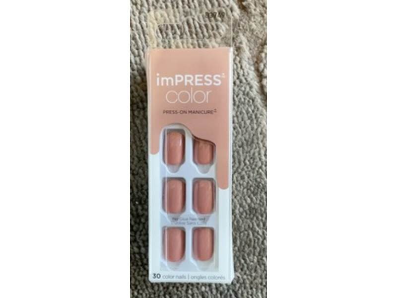 imPRESS Press On Manicure False Nails, Sandbox, 30 Count
