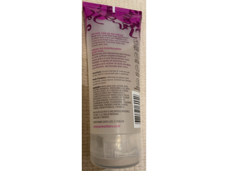Not Your Mother's Curl Talk Sculpting Gel, 6 fl oz/177 mL