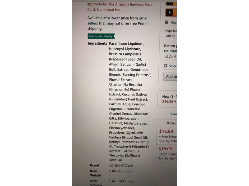 LONDONTOWN kur Nourishing Cuticle Oil, 0.4 Fl Oz