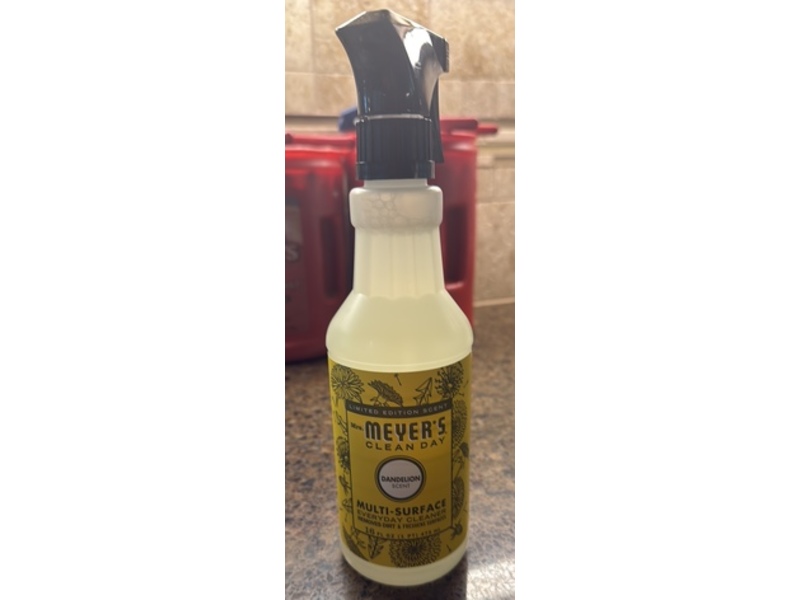 Mrs. Meyers Multi-Surface Everyday Cleaner, Dandelion Scent, 16 fl oz/473 mL