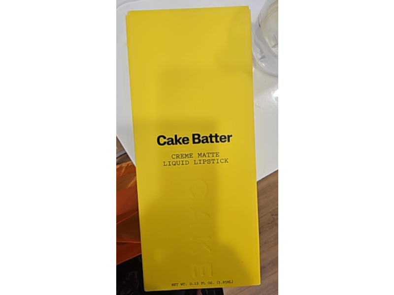 Pound Cake Batter Creme Matte Liquid Lipstick, Brown Sugar, 0.13 fl oz