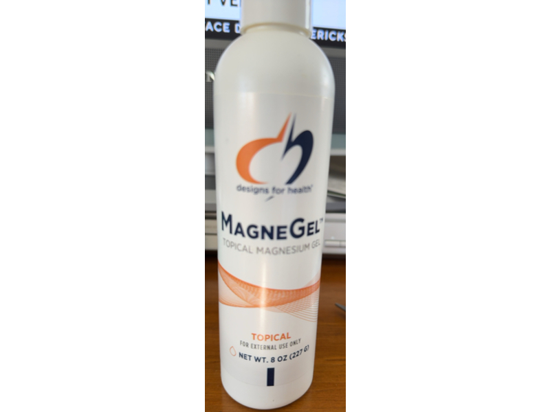 Designs for Health Topical Magnesium Gel, 8 oz/227 g
