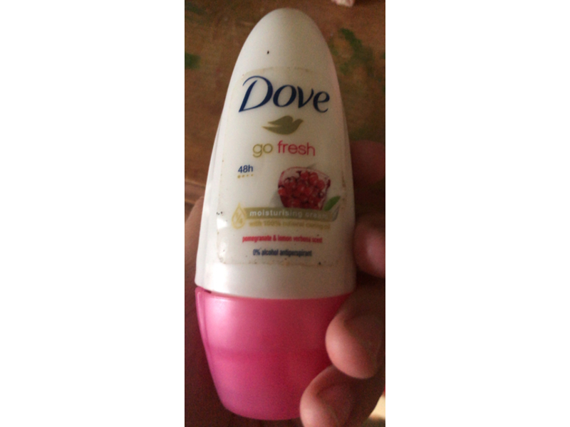 Dove Go Fresh Moisturising Cream Antiperspirant, Pomegranate & Lemon Verbena Scent, 50 mL