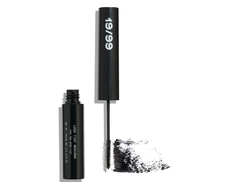 19/99 Beauty Lash & Brow Tint Mascara, Black, 0.14 fl oz/4 g