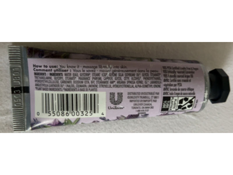 Love Beauty & Planet Hand Lotion, Coconut Argan Oil & Lavender, 1 fl oz/29.5 mL