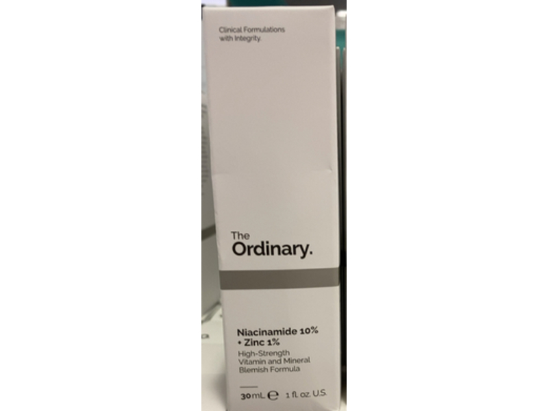 The Ordinary Niacinamide 10% + Zinc 1%, 1 fl oz/30 mL, Pack Of 2