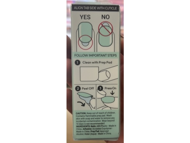 Impress No Glue Mani Press On Nails, Get Closer, 30 Count