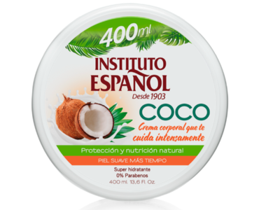 Instituto Espanol Body Cream, Coco, 13.6 fl oz/400 mL