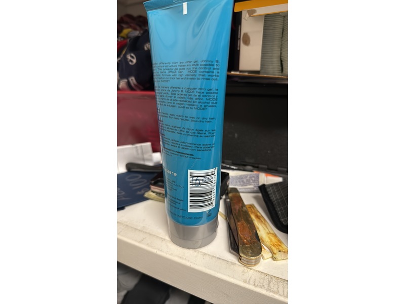 Johnny B Authentic Mode Styling Gel, 6.7 fl oz/200 mL