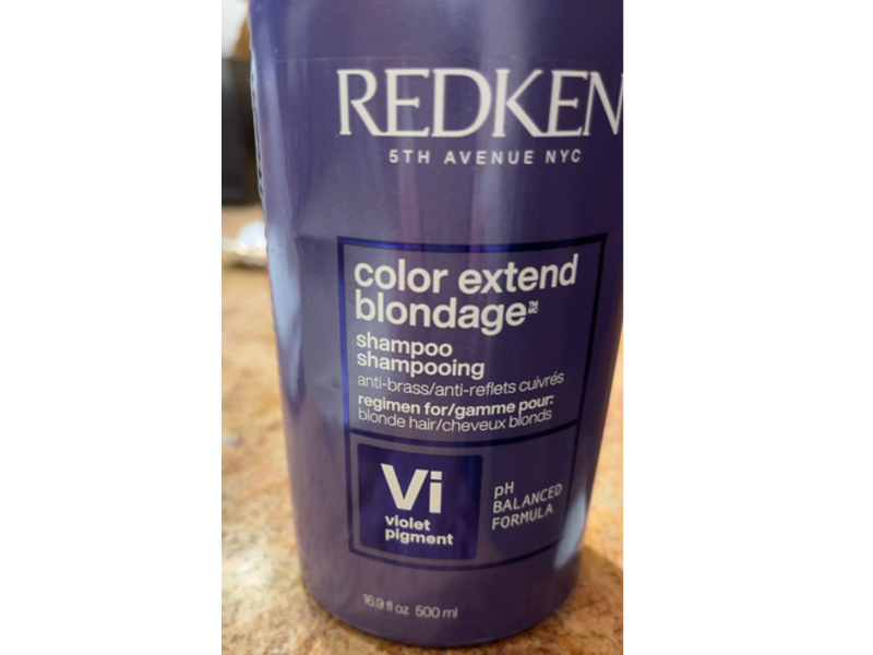 Redken Color Extend Blondage Shampoo, Vi Violet Pigment, 16.9 fl oz/500 mL