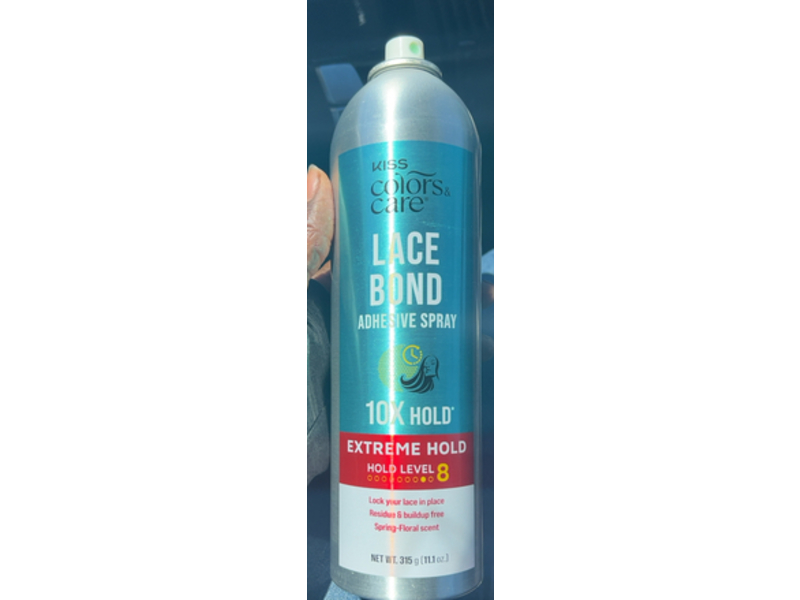 Kiss Colors & Care Lace Bond Adhesive Spray, 8, 11.1 oz/315 g