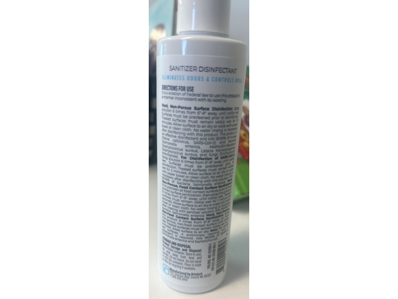 Briotech Sanitizer Disinfectant, 8.5 fl oz