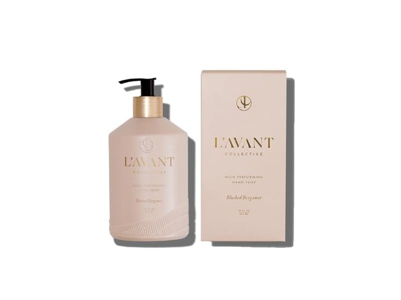 L'AVANT Collective High Performing Hand Soap, Blushed Bergamot, 16 fl oz/473 mL