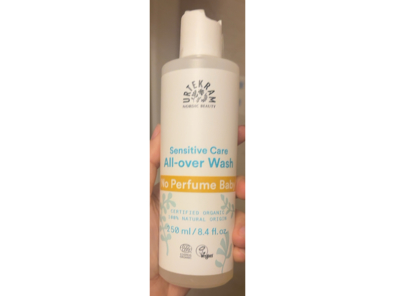 Urtekram All-Over Wash, 8.4 fl oz/250 mL