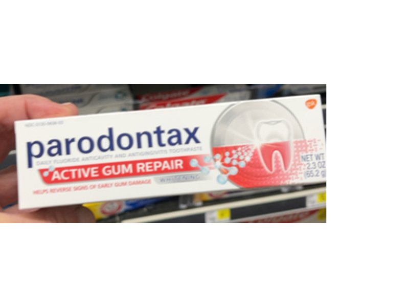 Parodontax Active Gum Repair Toothpaste, Whitening, 2.3 oz, 65.2 g