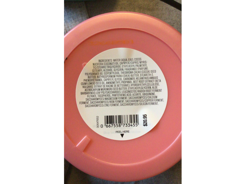 Bath & Body Works Whipped Body Butter, Champagne Toast, 6.5 oz/185 g