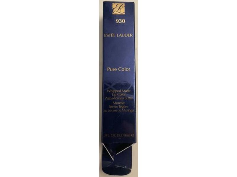 Estee Lauder Pure Color Whipped Matte Lip Color, 930 Bar Noir, 3 fl oz/9 mL