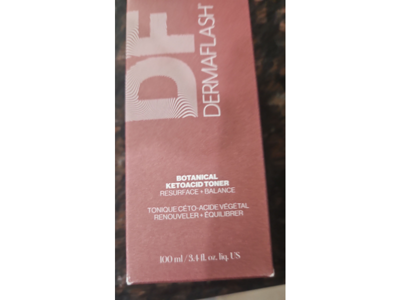 Dermaflash Botanical Toner, Keto Acid, 3.4 fl oz/100 mL
