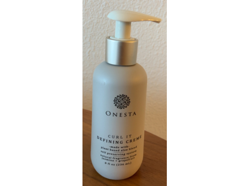 Onesta Curl It Defining Creme, Jasmine + Grapefruit, 8 fl oz/236 mL