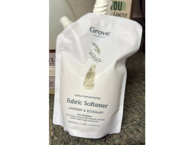 Grove Fabric Softener, Lavender & Rosemary, 24 oz