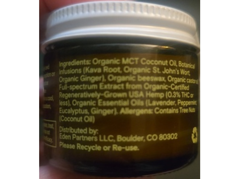 Foria Relief Salve, CBD & Kava, 2 fl oz/60 mL