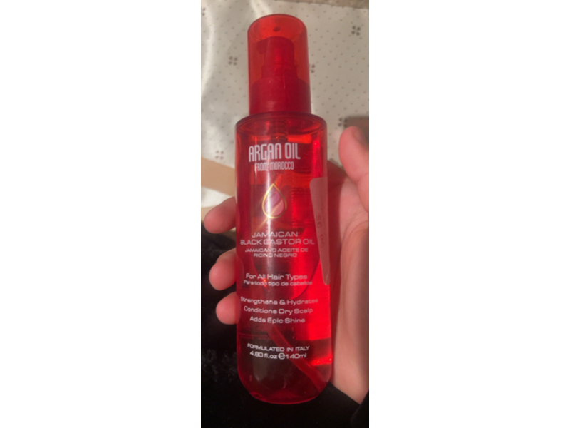 Jamaican Black Castor Oil Argan Oil, 4.80 fl oz/40 mL