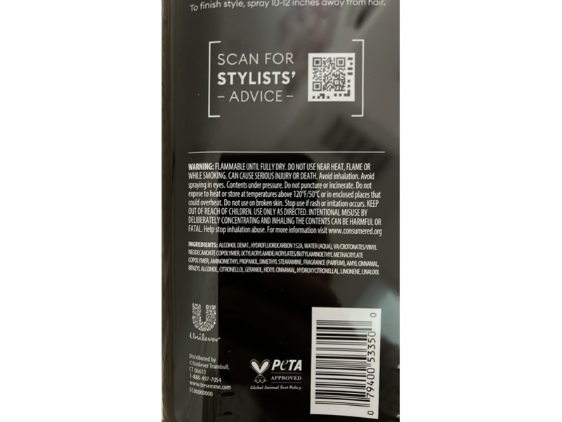 TRESemme Extra Hold Hair Spray, 16.5 oz/467 g, Pack Of 2