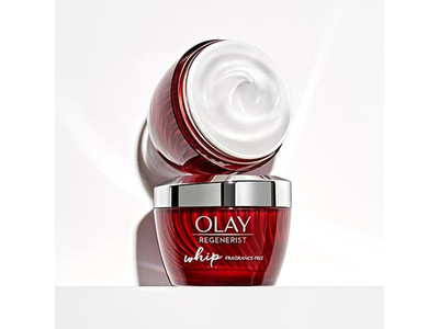 Olay Regenerist Whip Face Moisturizer, Fragrance Free, 1.7 oz.