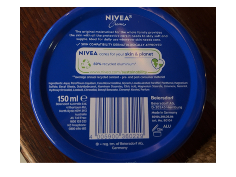 Nivea Original Moisturizer Creme, 150 mL