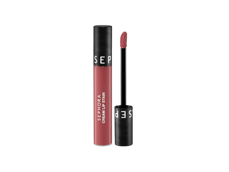 Sephora Cream Lip Stain, 121 Blush Addict, 0.16 fl oz/5 mL