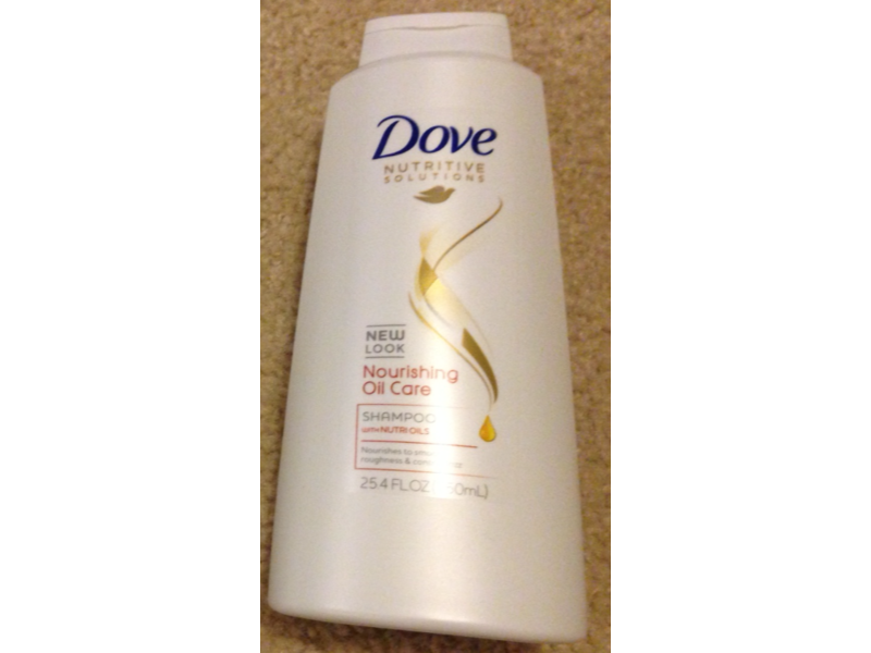 Dove Nutritive Solutions Nourishing Oil Care Shampoo, 25.4 fl oz/750 mL