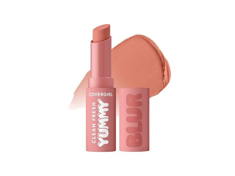 CoverGirl Clean Fresh Yummy Blur Lipstick, 240 Blur The Lines, 0.09 oz