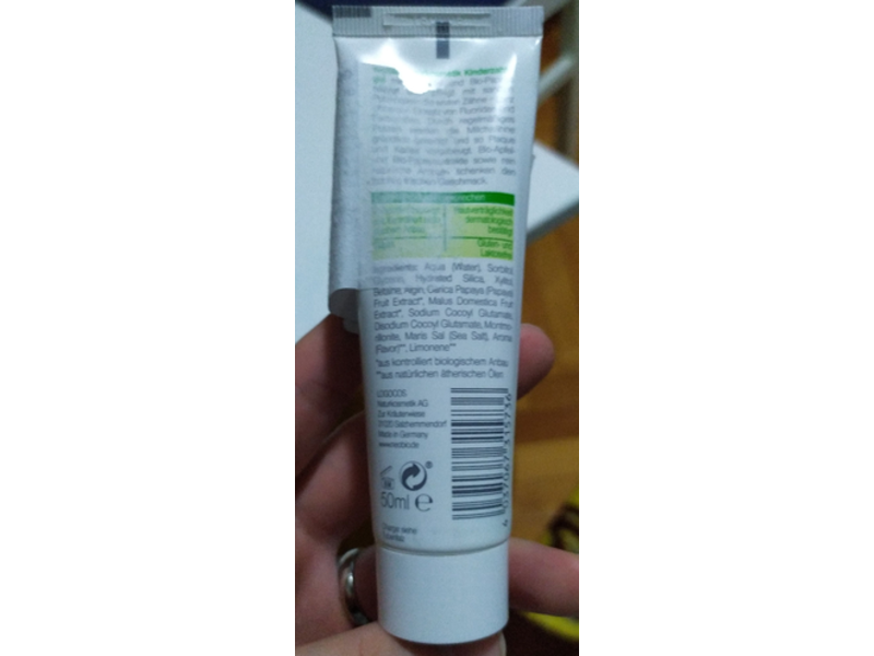 Neobio Kids Apple and Papaya Toothpaste, 50 mL