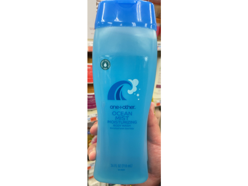 One+Other Moisturizing Body Wash, Ocean Mist, 24 fl oz/710 mL