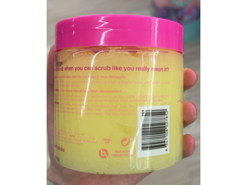 B.fresh Scrub Me Like You Mean It Body Scrub, Pineapple Punch,16 oz/453 g