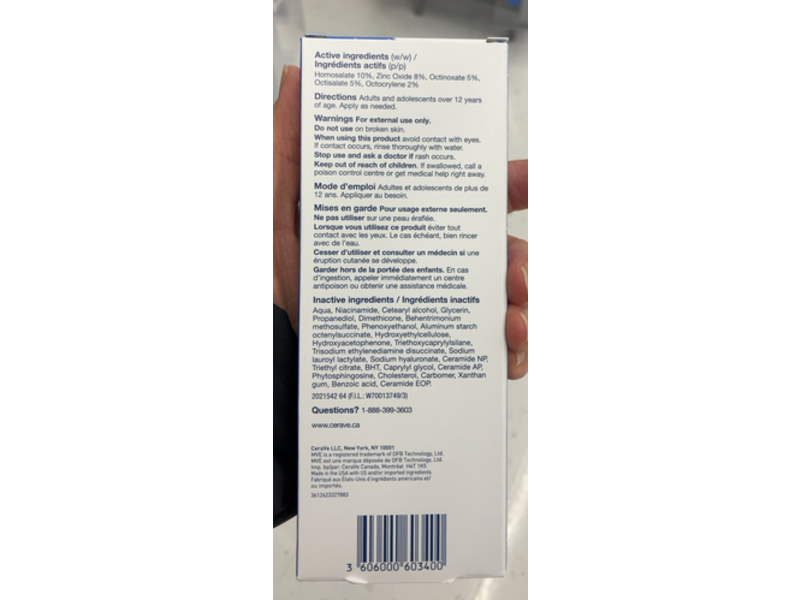 CeraVe AM Facial Moisturizing Lotion, SPF 30, 89 mL