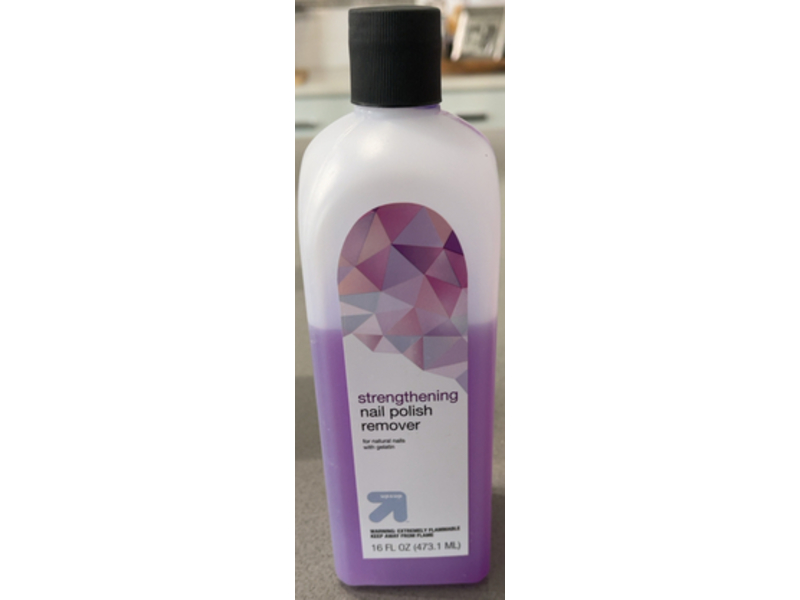 Up&up Strengthening Nail Polish Remover, 16 fl oz/473.1 mL