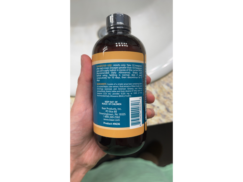 Herbal Tonic 636 for Healthy Hair, Skin & Nails, 8 oz.